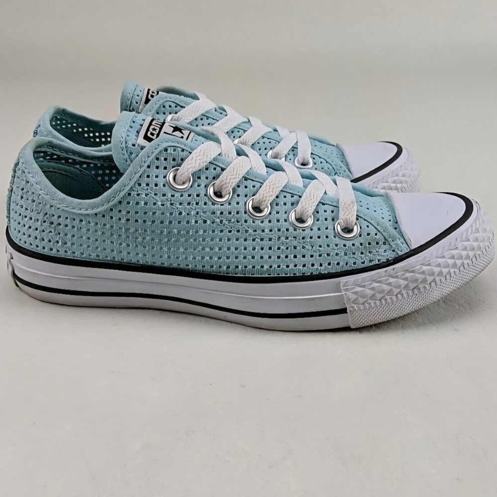 Converse All Star Chuck Taylor Ox Perforated Sneakers Womens (Size 5)